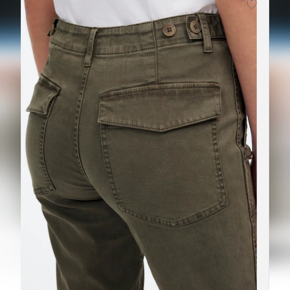 NWT Madewell The Slim Straight Utility Pant in Garment Dyed - Picture 9 of 10
